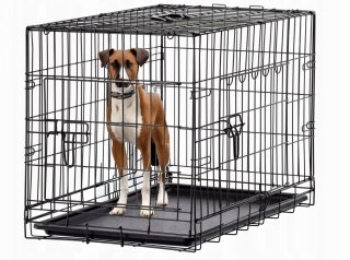 KLATKA KENNELOWA DLA PSA "L" 76 X 45 X 51,5 CM *9661