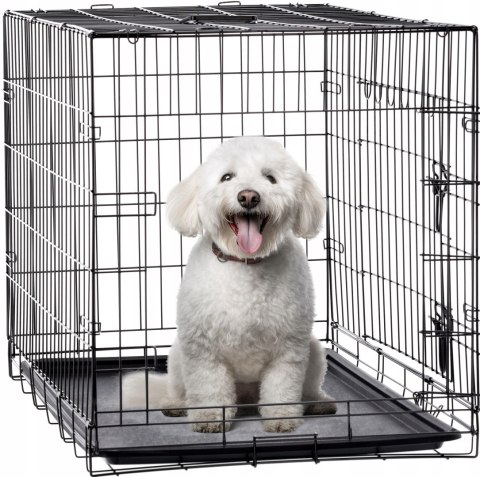 KLATKA KENNELOWA DLA PSA "XL" 91 X 57 X 63,5 *9678