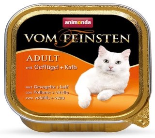 Animonda Vom Feinsten Adult Cat Drób I Cielęcina 100g