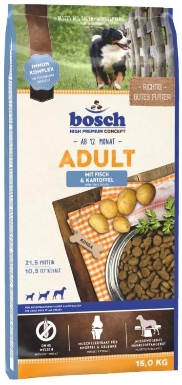 BOSCH Adult Fish & Potato 15kg