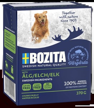 BOZITA Dog Łoś W Galarecie 370g