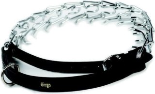 Dingo Kolczatka Ze Skórzaną Rączką Dla Psa Krótki Kolec 52-65cm