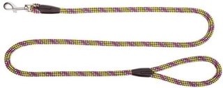 Dingo Smycz Miejska Z Linki Dla Psa Magic Różowo-Żółta 170cm