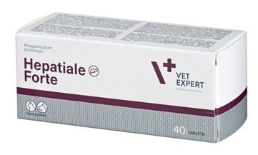VETEXPERT Hepatiale Forte 40 Tabletek