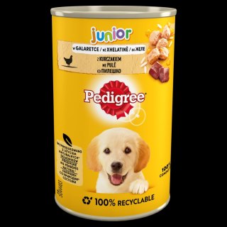 Pedigree Mokra Karma Dla Szczeniąt Z Kurczakiem W Galaretce 400g