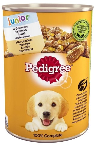 Pedigree Mokra Karma Dla Szczeniąt Z Kurczakiem W Galaretce 400g