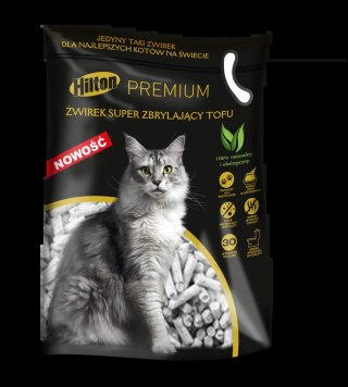 Hilton Żwirek Super Zbrylający Tofu Dla Kota 2,5kg