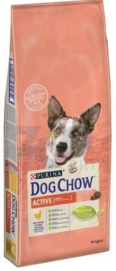Purina Dog Chow Active Adult Z Kurczakiem 14kg