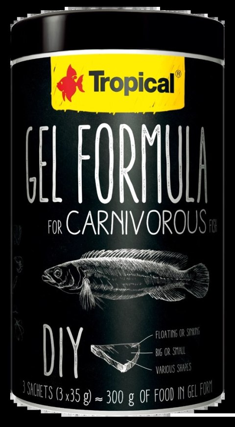 Tropical Gel Formula For Carnivorous Fish 1000ml