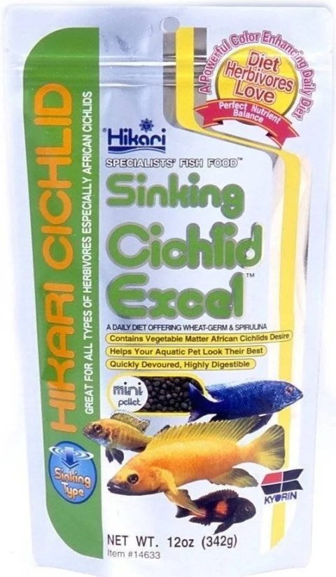 Hikari Sinking Cichlid Excel Mini 342g