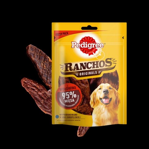 Pedigree Ranchos Originals Przysmak Dla Dorosłych Psów Z Wołowiną 70g