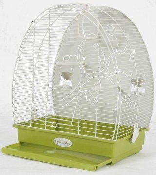 Zolux Klatka Arabesque Alice 49,5x30x41cm Oliwkowa