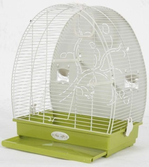 Zolux Klatka Arabesque Alice 49,5x30x41cm Oliwkowa