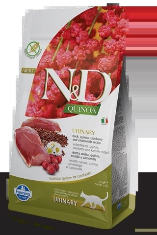 Farmina N&D Quinoa Feline Urinary Duck 1,5kg