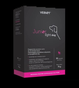 Nutrifarm Sp. Z O.o. Vebiot Junior-Light Dog 30 Saszetek