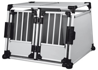 Trixie Transporter Podwójny Aluminium M-L 93x64x88cm