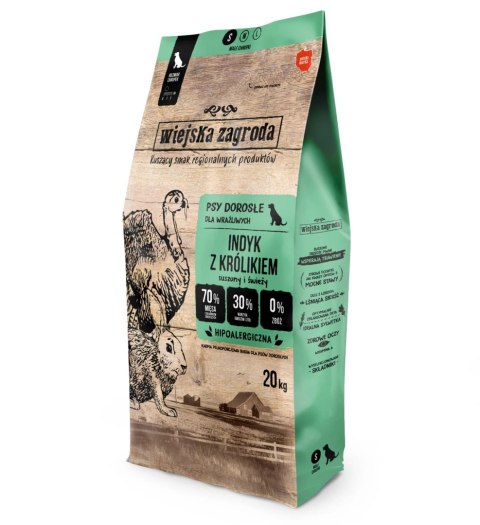 Wiejska Zagroda Indyk Z Królikiem 20kg