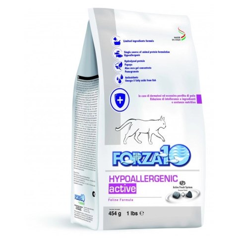 FORZA10 Hypoallergenic Active Dla Kotów 454g