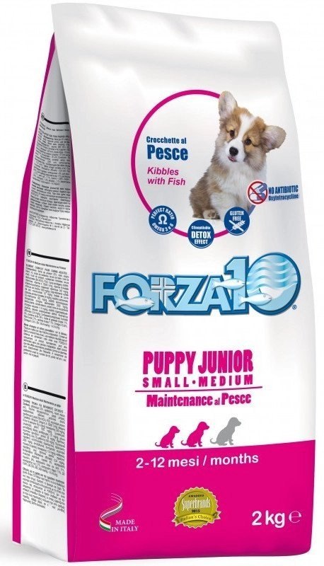 FORZA10 Maintenance Puppy Junior Dla Psów Małych I Średnich Ras Z Rybą 2kg