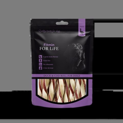 Fitmin Dog Treat Duck & Cod Rurki 70g