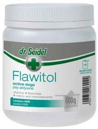 Laboratorium DermaPharm Dr Seidel Flawitol Z HMB Dla Psów Aktywnych Proszek 400g
