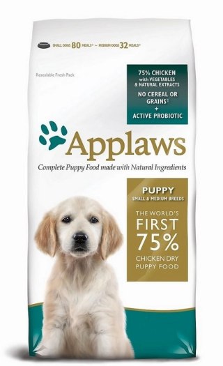 APPLAWS Puppy Small & Medium Breed Chicken 15kg