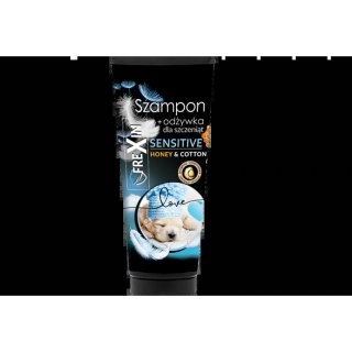 Frexin Sensitive Szampon Z Odżywką Dla Szczeniąt Honey&Cotton 220ml