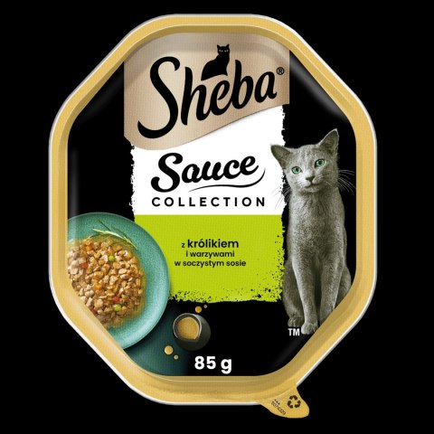 Sheba Sauce Speciale Z Królikiem, Kaczką I Warzywami 85g