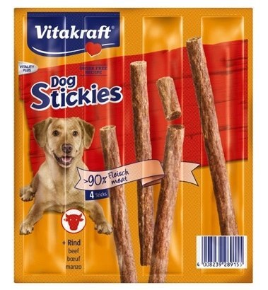 Vitakraft Dog Stickies Wołowina 4x11g