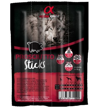 Alpha Spirit Paluszki Prosciutto 4szt/40g