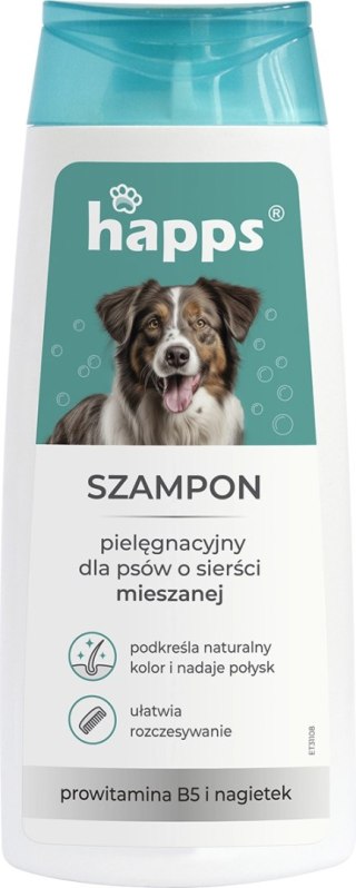 Bros Happs Szampon Pielęgnacyjny Dla Psów O Sierści Mieszanej 200ml