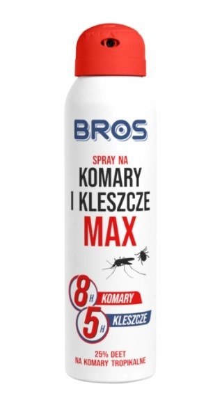 Bros Max Spray Na Komary I Kleszcze 90ml