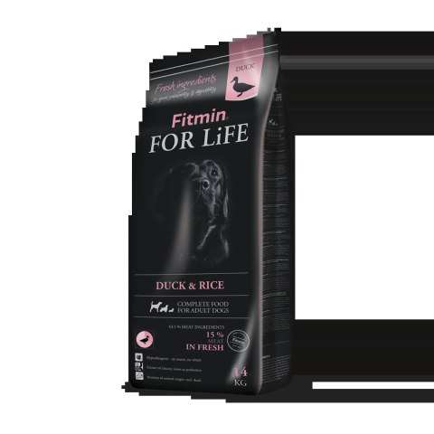 Fitmin For Life Duck & Rice 14kg