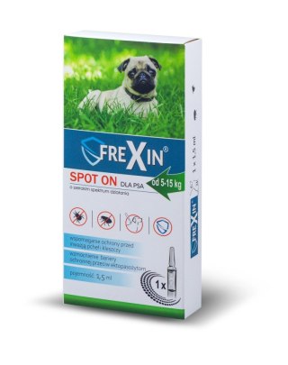 Frexin Krople Przeciw Ektopasożytom Dla Psa 1,5ml