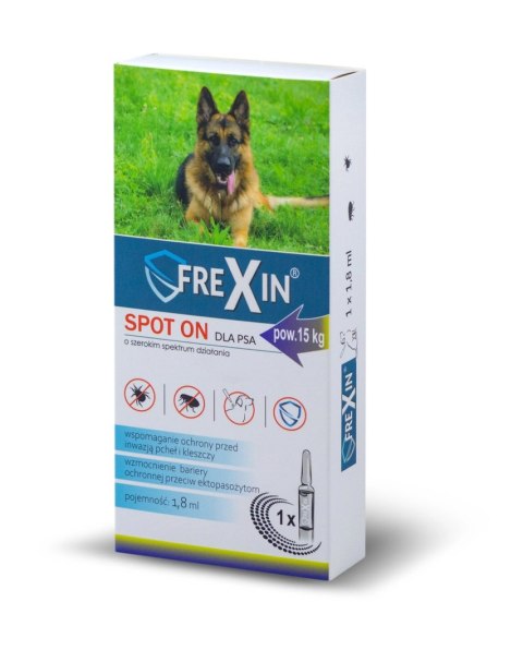 Frexin Krople Przeciw Ektopasożytom Dla Psa 1,8ml