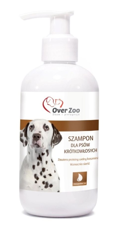OVER ZOO Szampon Dla Psów Krótkowłosych 250ml