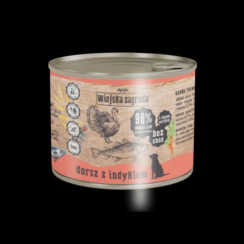 Wiejska Zagroda Dorsz Z Indykiem 200g