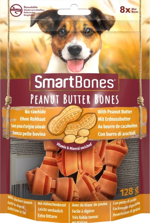 Zolux Smart Bones Peanut Butter Mini 8szt