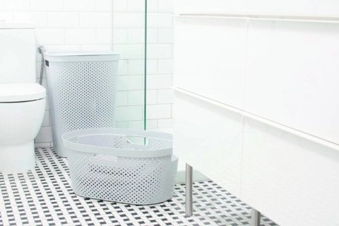 Curver Infinity Kosz Na Bieliznę Szary 60l