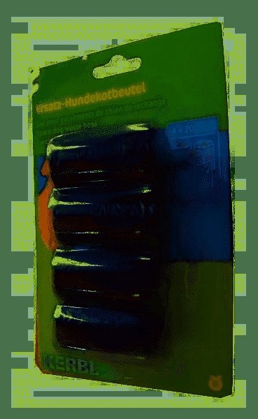 KERBL Woreczki Na Psie Odchody Czarne 4x20szt