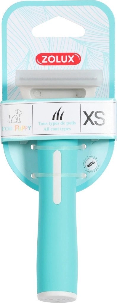 Zolux Anah Szczotka Super Brush Dla Szczeniąt XS Niebieska