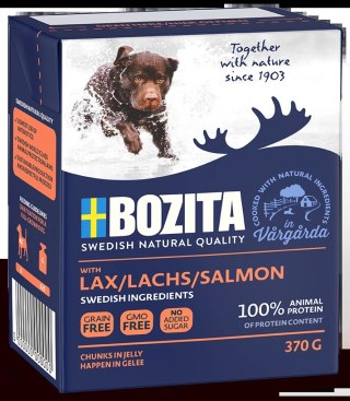 BOZITA Dog Łosoś W Galarecie 370g