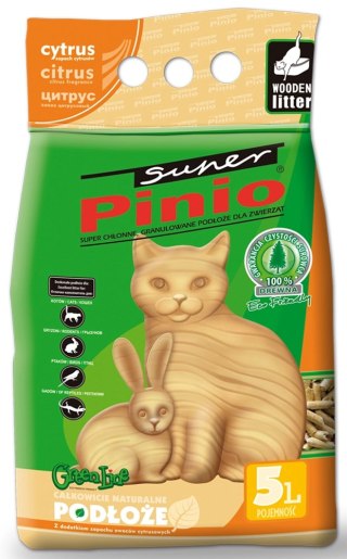 CERTECH-SUPER BENEK Super Pinio Żwirek Cytrus 5l