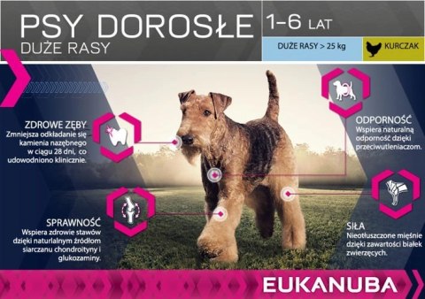 Eukanuba Adult Large Breed Chicken 15kg