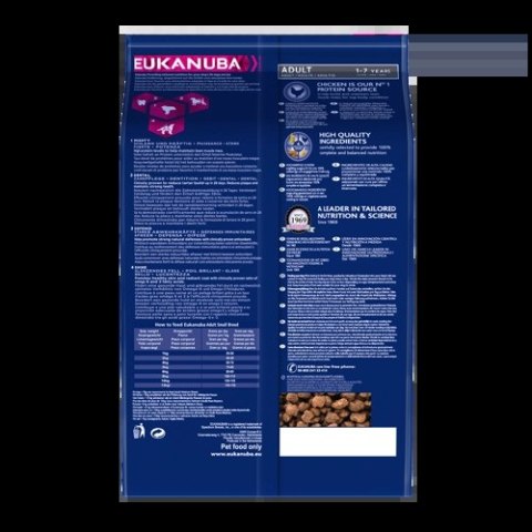 Eukanuba Adult Small Breed Chicken 15kg