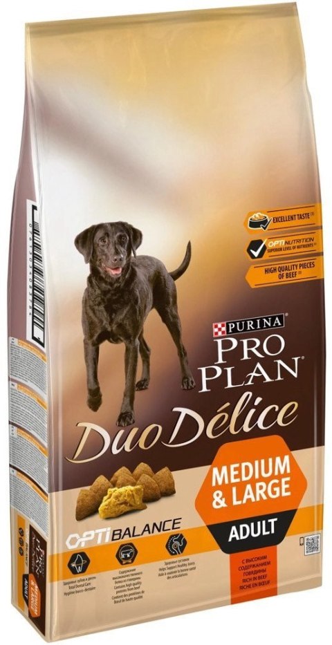 PURINA Pro Plan Adult Duo Delice Beef & Rice 10kg