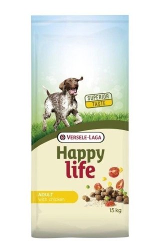 Versele-Laga Happy Life Adult Z Kurczakiem 15kg
