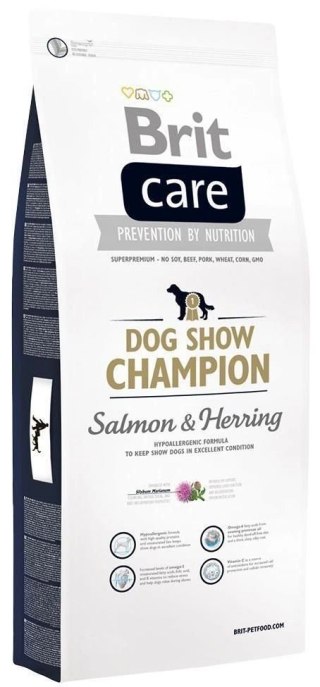 Brit Care Dog Show Champion Z Łososiem I Śledziem 3kg