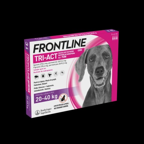 FRONTLINE Tri-Act Dla Psów 3x4ml