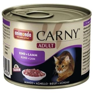 Animonda Cat Carny Adult Wołowina I Jagnięcina 200g